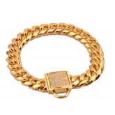 14MM Luxury Diamond Pet Cuban Chain - Furbabies Online